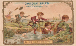 Chocolat Ibled - Publicite - Advertise - Trade Card - Ibled