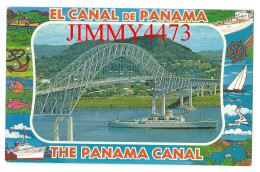 EL CANAL DE PANAMA - PUENTE DE LAS AMERICAS - THE PANAMA CANAL - Edit. H. CROCKER & Co - Panama