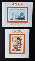 Sénégal 1996 Mi. (Bl.) 1444 - 1445 90ème Anniversaire Président Leopold Sedar Senghor - Senegal (1960-...)