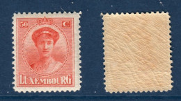 Luxembourg, Yv 155, Mi 154, **, - 1914-24 Marie-Adélaida