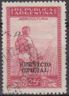 Service Officiel - Economie - Agriculture - ARGENTINE - Semailles - N° 345 - 1938 - Dienstmarken