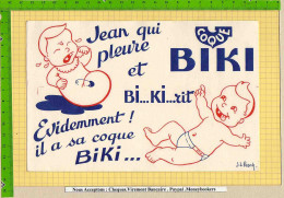 BUVARD : Jean Qui Pleure Et BI..KI..rit Signe JL Pesch - Kids