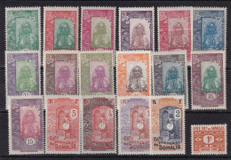 Côte Des Somalis - Ensemble Timbres Neufs ** Sans Charnière - TB - Unused Stamps