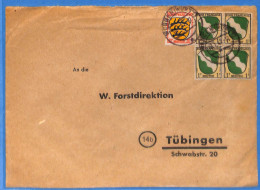 Allemagne Zone Française - 1947 - Lettre De Meningen - G24491 - Sonstige & Ohne Zuordnung