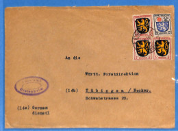 Allemagne Zone Française - 1947 - Lettre De Biberach - G24502 - Sonstige & Ohne Zuordnung