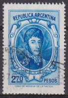 Général San Martin - ARGENTINE - Portrait - N° 975 - 1974 - Used Stamps