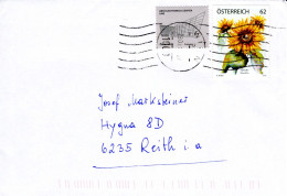 Brief Von 1000 Wien Mit 62 Sonnenblume + 6 Cent 2015 - Brieven En Documenten