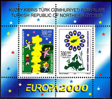 Europa Cept - 2000 - Türkish Cyprus, Zypren - 1.Mini S/Sheet ** MNH - 2000