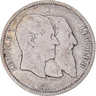 Monnaie, Belgique, Leopold II, Franc, 1880, TB, Argent, KM:38 - 1 Franc