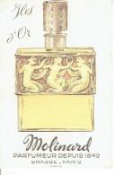 Carte Parfum ILES D'OR De MOLINARD - GRASSE  - Anciennes (jusque 1960)