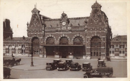 Cambrai * Place De La Gare * Automobile Voiture Ancienne - Cambrai