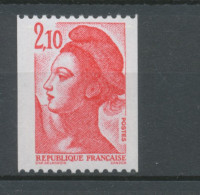 Type Liberté N°2322a  2f.10 Rouge N° Rouge Au Verso Y2322a - Nuovi