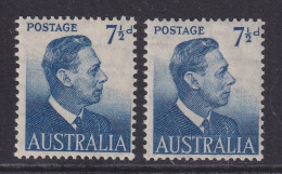 Australia, CW 51, 51a, MLH "Thin Paper" Variety - Nuovi