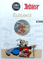 Monnaie - Euro - Monnaie De Paris - Astérix - Elegance - 10 € - Argent - Vague 2 2022 - Colecciones Y Lotes