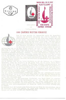 2375h: Österreich- ETB Aus 1963: 100 Jahre Rotes Kreuz - Primeros Auxilios