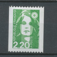 Type Marianne Du Bicentenaire N°2718a 2f.20 Vert N° Rouge Au Verso Y2718a - Nuovi