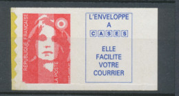 Marianne Bicentenaire N°2874ba TVP Rouge + Vignette Caractères Maigres Y2874ba - Unused Stamps
