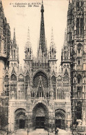 FRANCE - Rouen - Cathédrale De Rouen - La Façade - Carte Postale Ancienne - Rouen