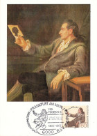 Germany - 1982 Perfect Maxicart - 150th Anniversary Of The Death Of Johann Wolfgang Goethe, Writer - LW - Other & Unclassified