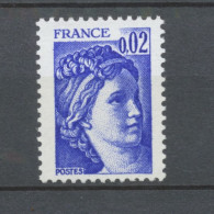 Type Sabine N°1963a 2c Bleu-violet Gomme Tropicale Y1963a - Ongebruikt
