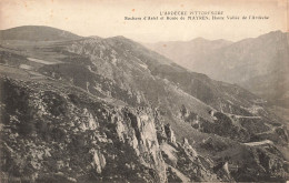 FRANCE - L'Ardèche Pittoresque - Rochers D'Astet Et Route De Mayres - Haute Vallée De L'Ardèche - Carte Postale Ancienne - Autres & Non Classés