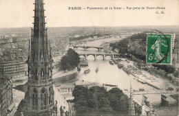 FRANCE - Paris - Panorama De La Seine - Vue Prise De Notre-Dame - Carte Postale Ancienne - Andere Monumenten, Gebouwen