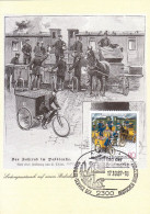 Germany - 1987 Perfect Maxicart - Day Of The Stamp - Bicycle, Horse, Train - LW - Andere & Zonder Classificatie