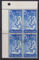 New Zealand, SG 699a, Used Block "No Stop" Variety - Used Stamps