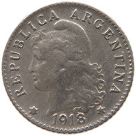 ARGENTINA 5 CENTAVOS 1918 #c040 0163 - Argentine