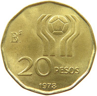 ARGENTINA 20 PESOS 1978 TOP #s066 0563 - Argentine