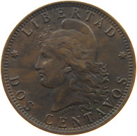 ARGENTINA 2 CENTAVOS 1892 #c009 0193 - Argentine