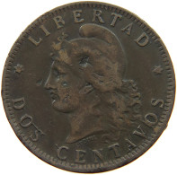 ARGENTINA 2 CENTAVOS 1891 #a007 0407 - Argentine