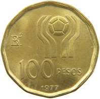 ARGENTINA 100 PESOS 1977 TOP #s060 0607 - Argentine