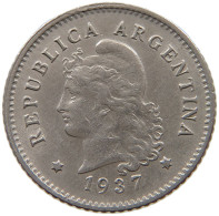 ARGENTINA 10 CENTAVOS 1937 #a073 0079 - Argentine