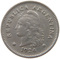 ARGENTINA 10 CENTAVOS 1924 #a017 0949 - Argentine