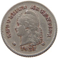 ARGENTINA 10 CENTAVOS 1921 #a017 0755 - Argentine