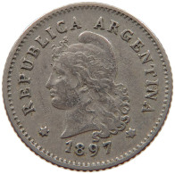 ARGENTINA 10 CENTAVOS 1897 #s002 0041 - Argentine