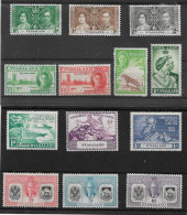 NYASALAND 1937 - 1951 SELECTION MOUNTED MINT/UNMOUNTED MINT Cat £9.25 - Nyassaland (1907-1953)