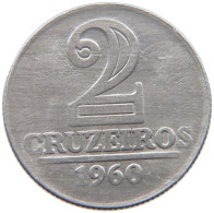 BRAZIL 2 CRUZEIROS 1960 #s054 0541 - Brésil