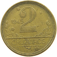 BRAZIL 2 CRUZEIROS 1945 #s054 0043 - Brésil