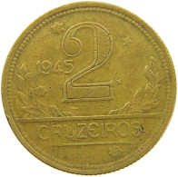 BRAZIL 2 CRUZEIROS 1945 #c075 0441 - Brésil