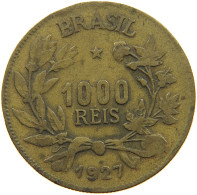 BRAZIL 100 REIS 1927 #a093 0743 - Brésil