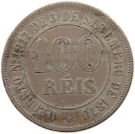 BRAZIL 100 REIS 1871 #s003 0099 - Brésil