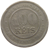 BRAZIL 100 REIS 1898 #a061 0169 - Brésil