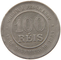 BRAZIL 100 REIS 1889 #c064 0329 - Brésil