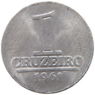 BRAZIL 1 CRUZEIRO 1961 #s054 0563 - Brésil