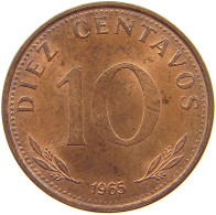 BOLIVIA 10 CENTAVOS 1965 TOP #s062 0341 - Bolivië