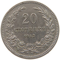 BULGARIA 20 STOTINKI 1913 #c017 0415 - Bulgarie