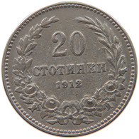 BULGARIA 20 STOTINKI 1912 #c052 0325 - Bulgarie