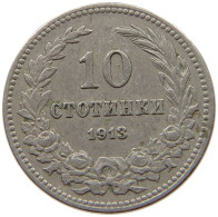 BULGARIA 10 STOTINKI 1913 #s073 0039 - Bulgarie